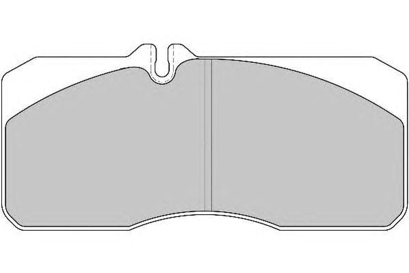 Колодки тормозные дисковые G6685 ABEX